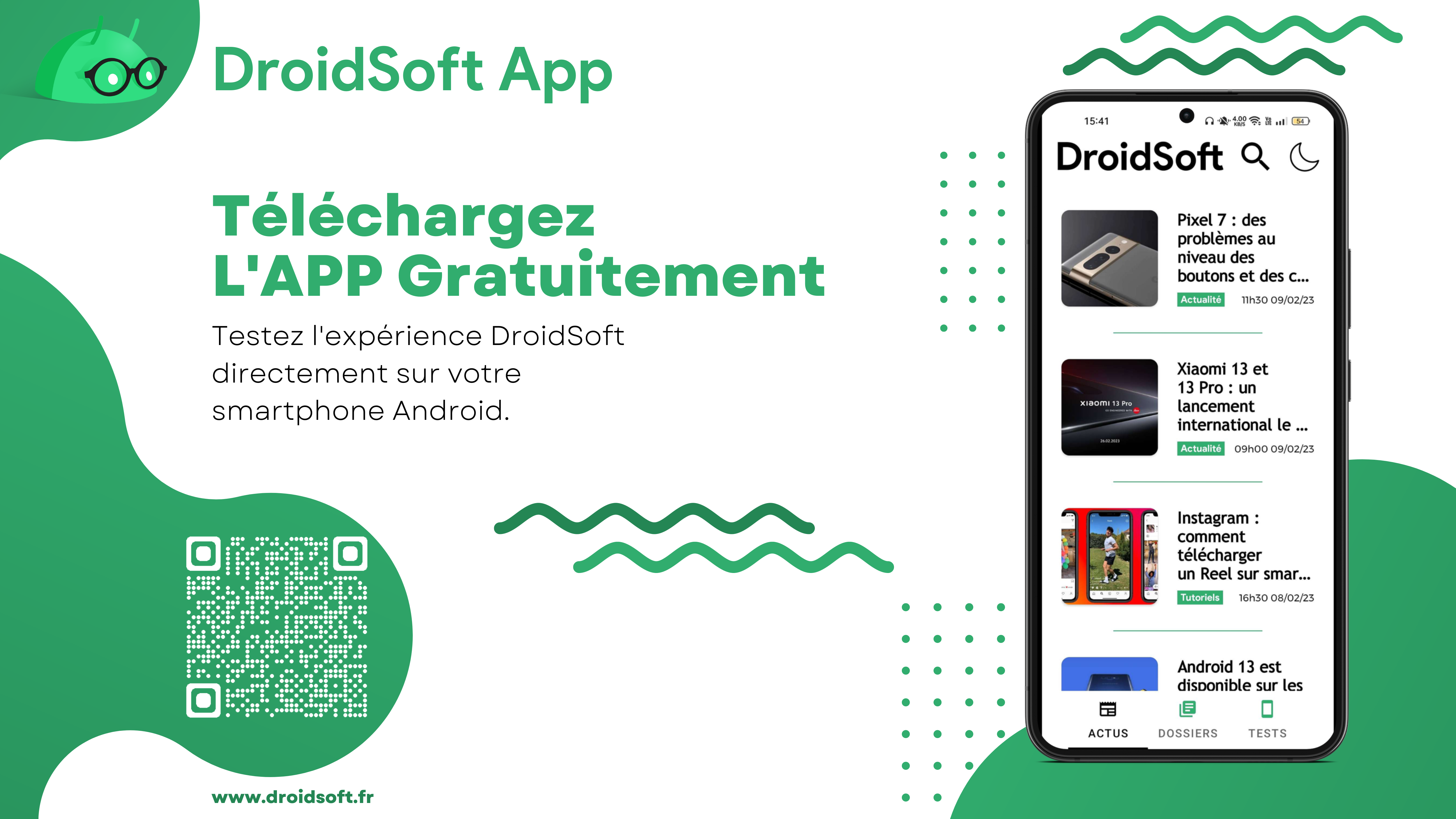 DroidSoft App poster