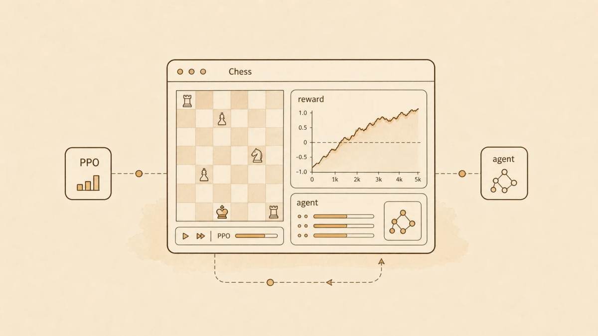 Chess Obscur RL : reinforcement learning PPO avec PyTorch et CUDA