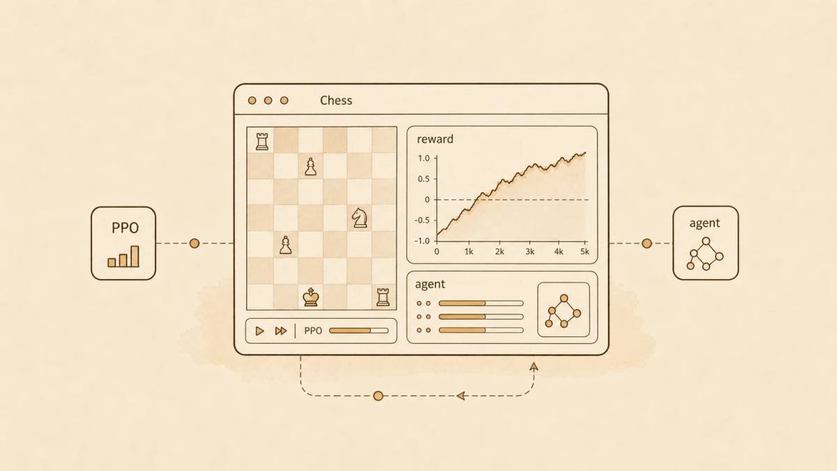 Chess Obscur RL : reinforcement learning PPO avec PyTorch et CUDA