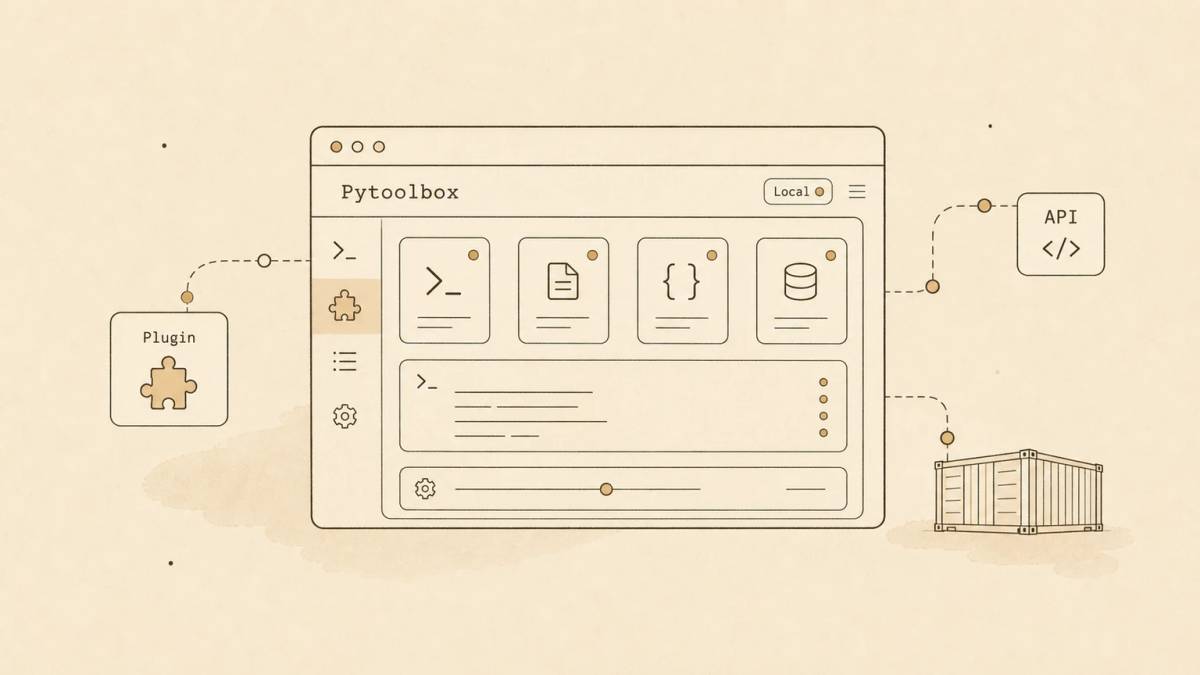 Pytoolbox : toolbox Python avec FastAPI, Docker et plugins