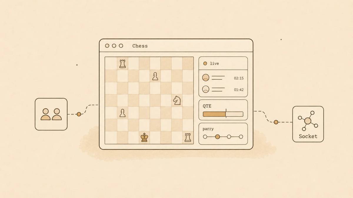 Chess Obscur Web : serveur de jeu temps réel Node.js et Socket.IO